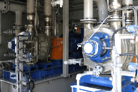 肯富來液環(huán)真空泵在加拿大油頁巖使用現(xiàn)場(chǎng)