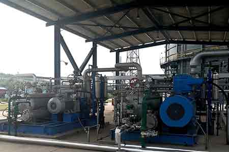 肯富來液環(huán)泵機(jī)組在洛陽宏興新能化工使用現(xiàn)場(chǎng)