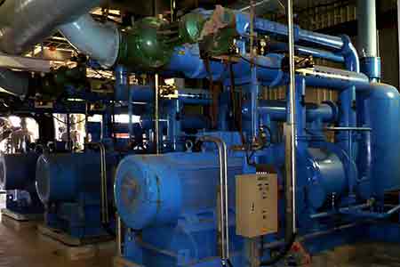 肯富來液環(huán)泵機(jī)組在燕山湖電廠使用現(xiàn)場