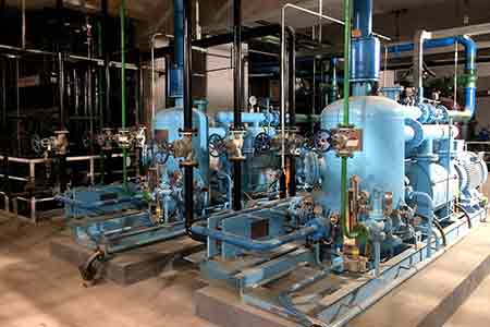 肯富來液環(huán)泵機(jī)組在華能蘇州燃機(jī)熱電有限公司使用現(xiàn)場