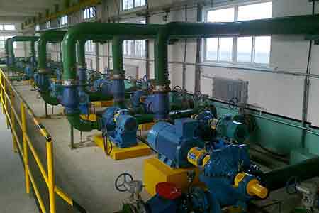 KPS系列單級(jí)雙吸離心泵在錦州鐵合金中錳西擴(kuò)裝置使用現(xiàn)場(chǎng)