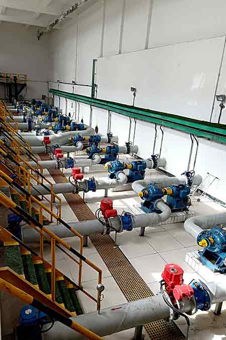 KPS系列單級(jí)雙吸離心泵在唐山東海鋼鐵集團(tuán)有限公司使用現(xiàn)場(chǎng)