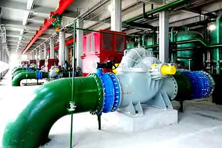 KPS系列單級雙吸離心泵在東北制藥使用現(xiàn)場