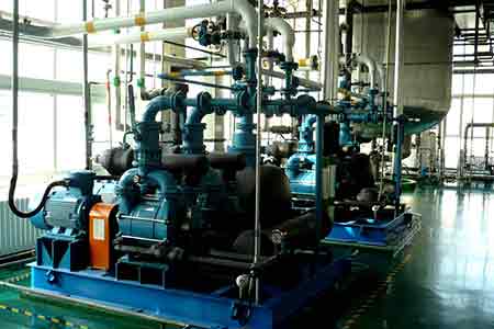 肯富來液環(huán)泵機組在東北制藥使用現(xiàn)場