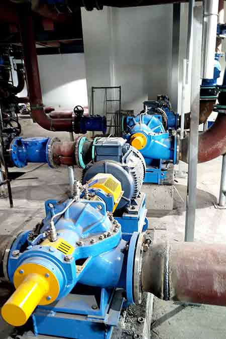 KPS系列單級雙吸離心泵在石藥集團巨石生物制藥有限公司使用現(xiàn)場